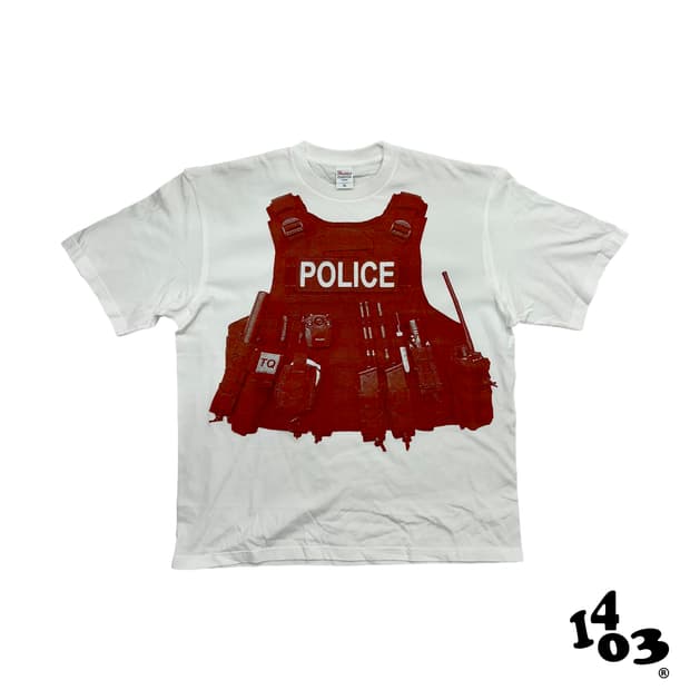 POLICE VEST 커스텀 반팔 🚓🚨