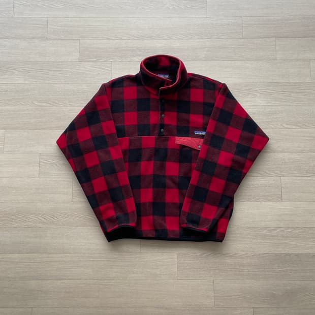 파타고니아 신칠라 레드 체크 버팔로 체크