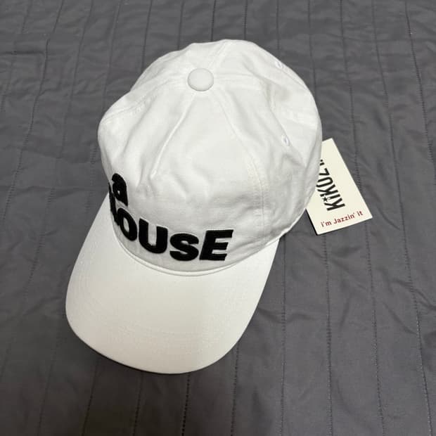 키코지 어 하우스 캡 (화이트)