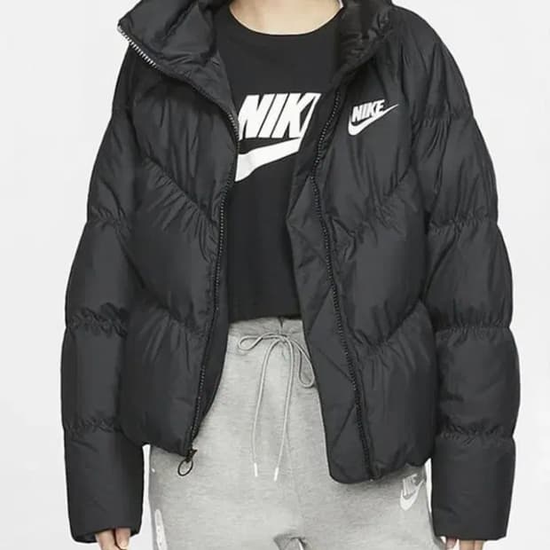 [[여성 M, A급]# 나이키(NIKE) 숏 다운 자켓