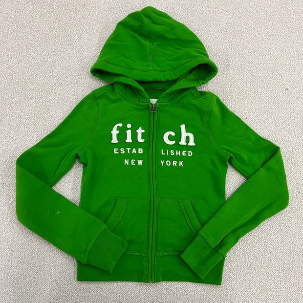 S 아베크롬비 키즈 후드 집업 자켓 0128M