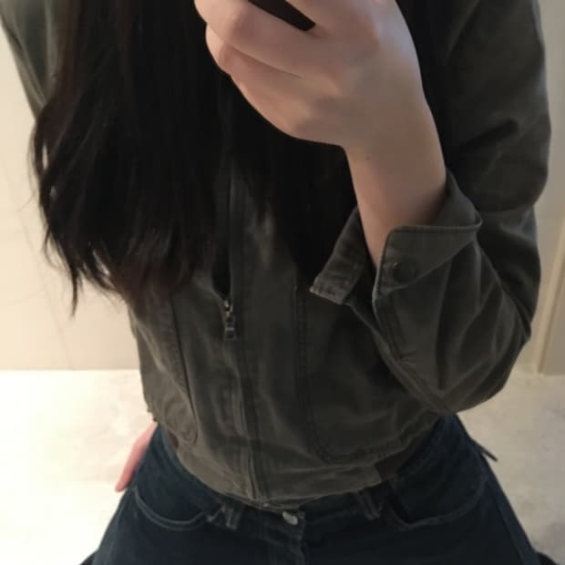 빈티지 야상 자켓