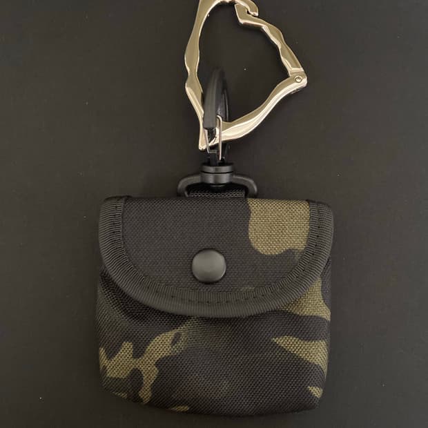 밀리터리 미니 파우치 키링