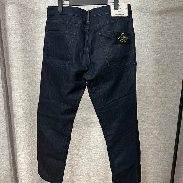 스톤아일랜드 워싱 데님 팬츠 (32)