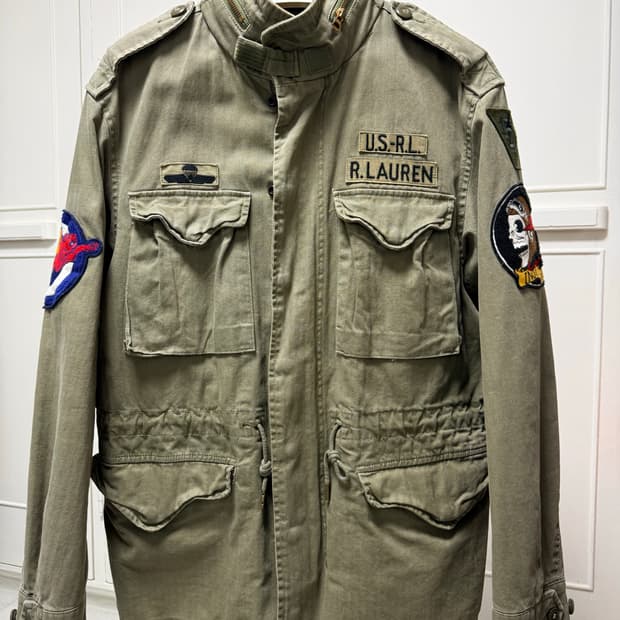 폴로 해골 야상 팝니디.