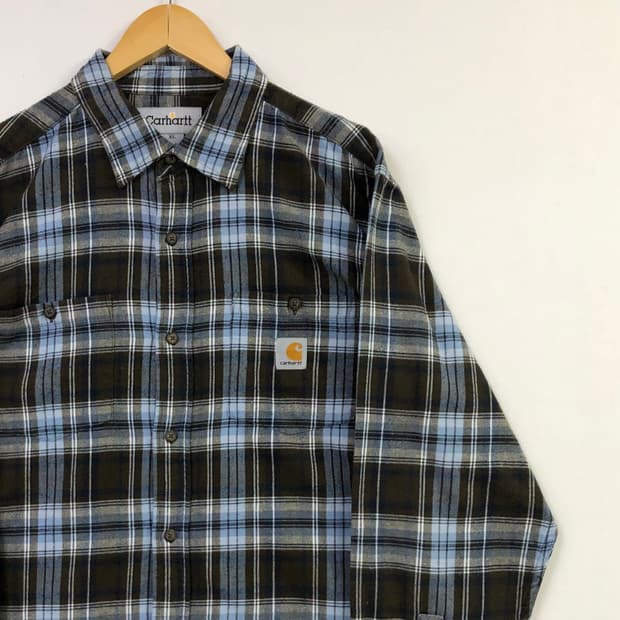 XL 칼하트 체크 남방