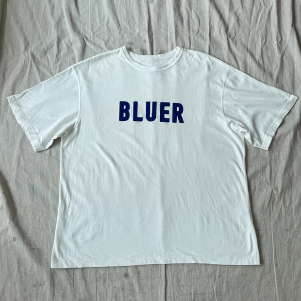 네이머클로딩 BLUER 오버 반팔 XL
