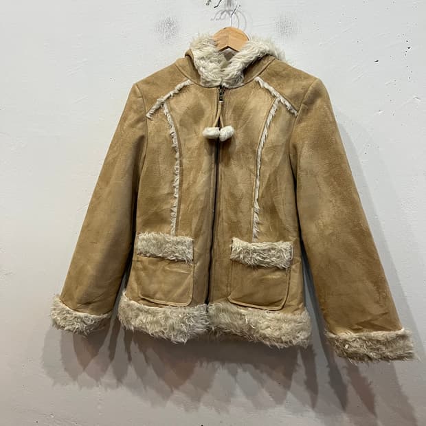 COUP SEC BOUGERf JPN 후디 무스탕 자켓 우먼즈 