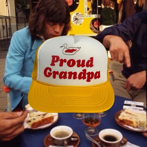 Vintage 90s Proud Grandp Cap