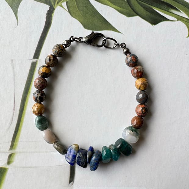 데일리 원석 믹스 팔찌