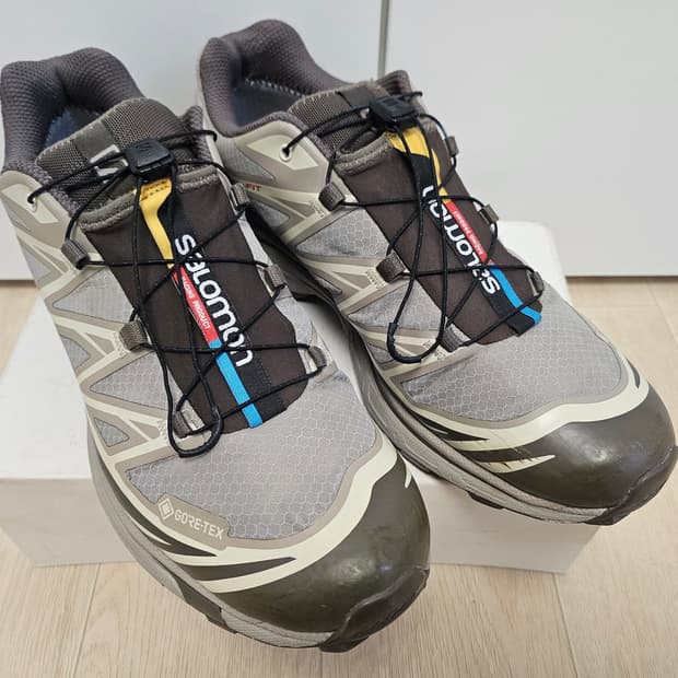 살로몬 XT-6 고어텍스 빈티지 카키 270