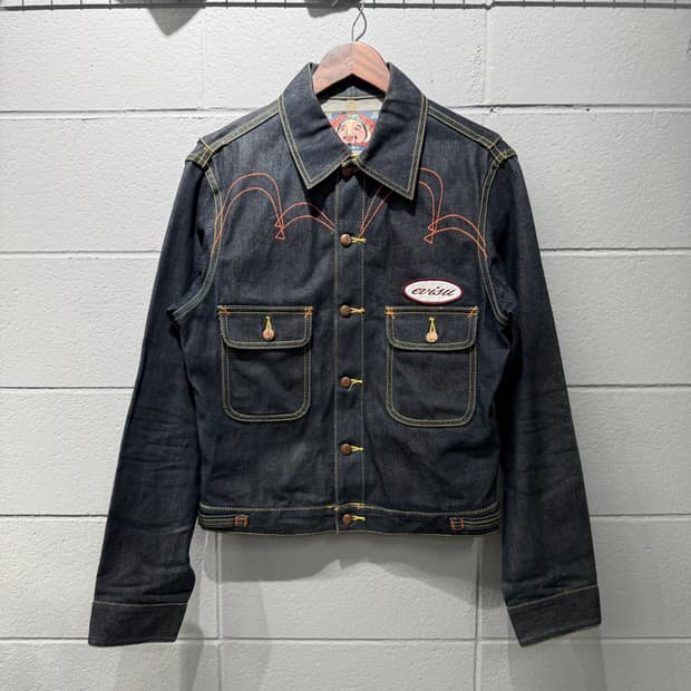 에비수 데님자켓