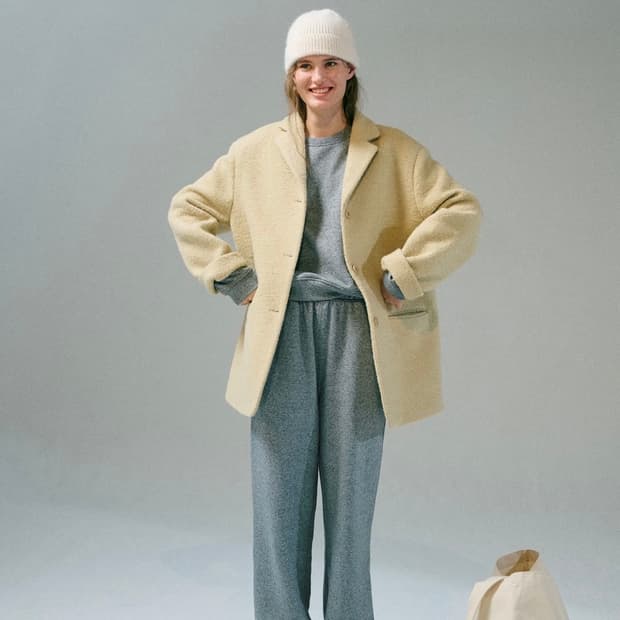 레터 letter 테디 코트