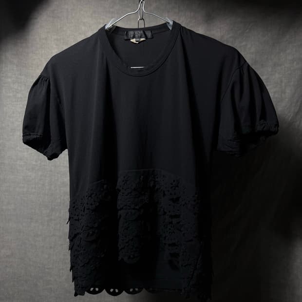 Comme des Garcons Frill Lace T-Shirt
