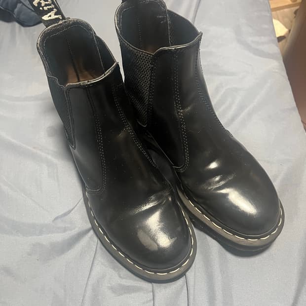 닥터마틴 2976 블랙 첼시 부츠 UK6