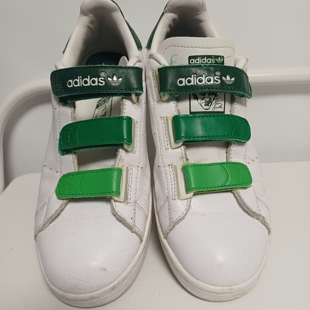 아디다스 스탠 스미스 CF 벨크로 '그린 그라데이션' (255)