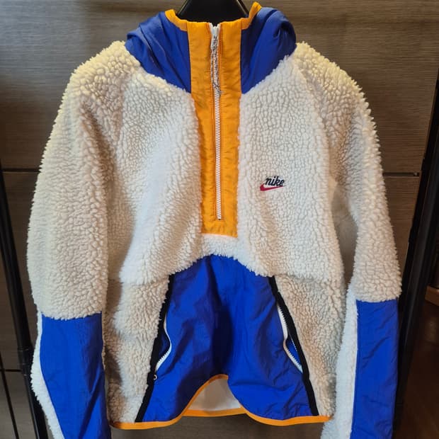 나이키 쉐르파 양털 아노락