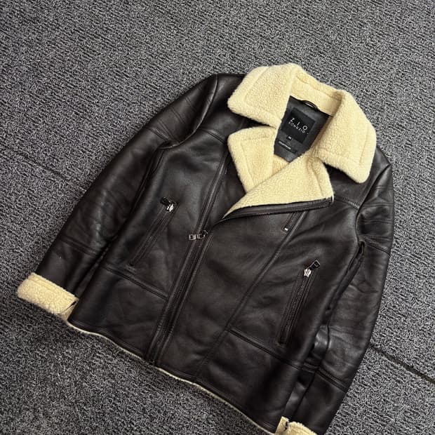 지오송지오 컬랙션 아카이브 무스탕 자켓 2408