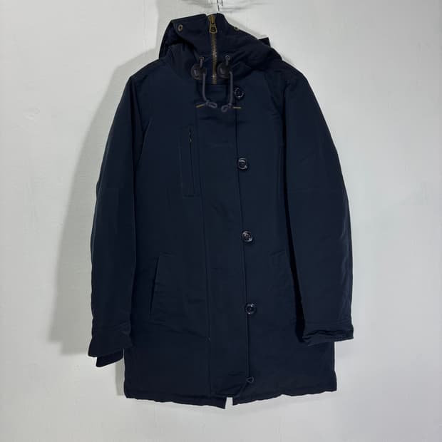 우먼S-M 리바이스 다크네이비 N3B 후드 야상패딩점퍼