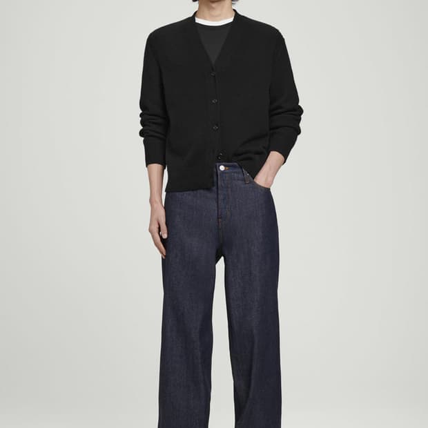 [33] COS rider 셀비지 와이드 레그 진