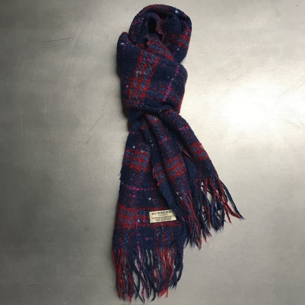 버버리 정품 메리노 혼방 머플러