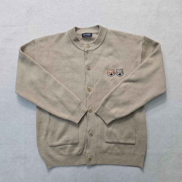 F 필드워커 라운드넥 가디건0316Y