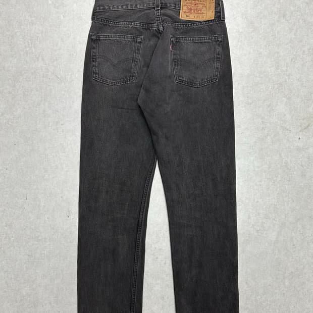 90s 리바이스 501 흑청