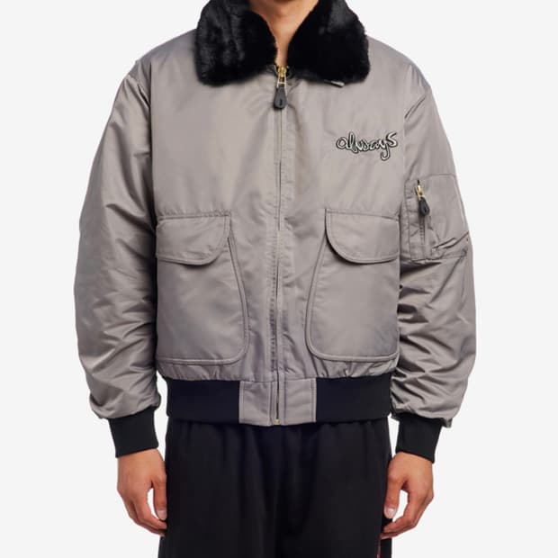 always 붐버 자켓 그레이 L