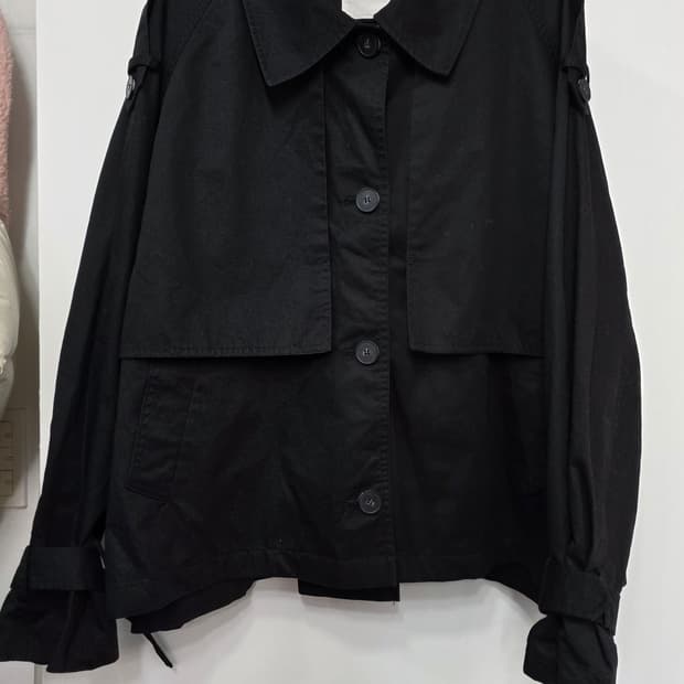 스튜디오 톰보이 여성 트렌치 반코트