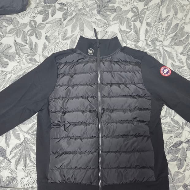 캐나다구스 하이브릿지 휴런 풀 집 자켓 블랙