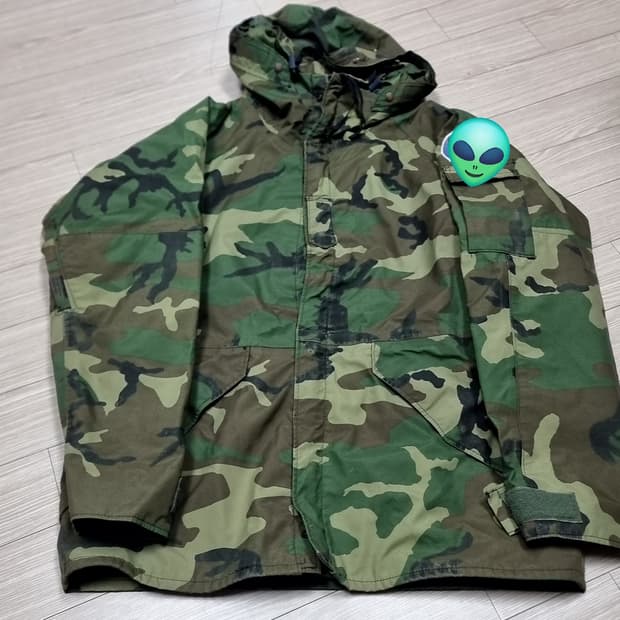 미군 오리지널 우드랜드 고어덱스 자켓(mr)