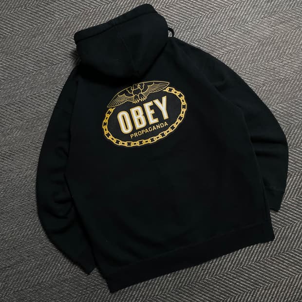 OBEY 오베이 빅로고 프로파간다 박시핏 후드집업 y 5814