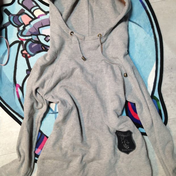 펑크 해골 후드티