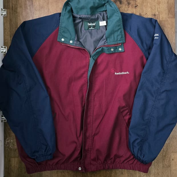 USA 빈티지 블루종 자켓 윈드브레이커 XXL 