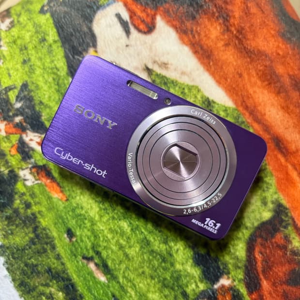 소니 사이버샷 DSC-W630 펄보라 (풀셋/작례) 빈티지 디카