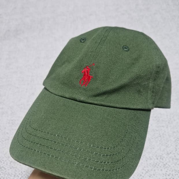♥️폴로 카키 볼캡