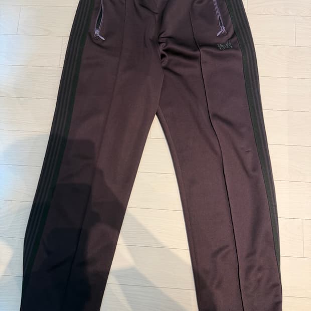 니들스 정품 스트레이트 팬츠 (버건디