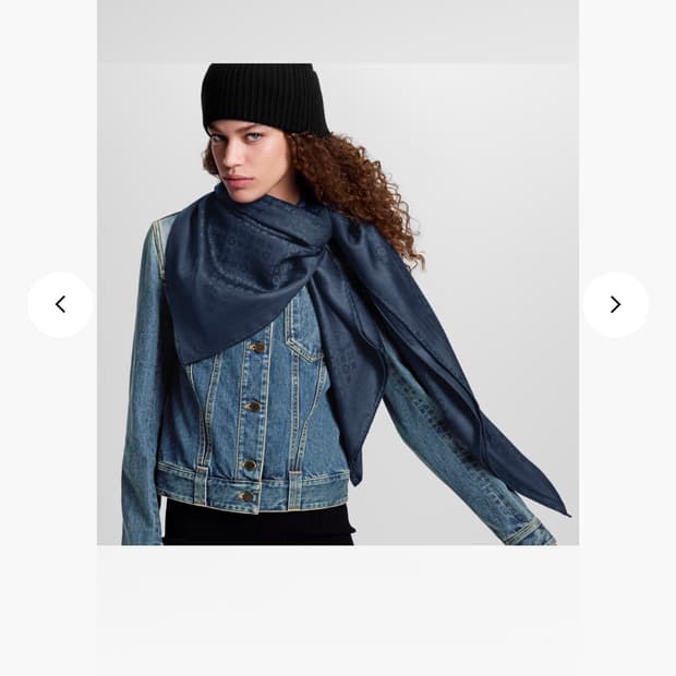 루이비통 에버모어 숄 네이비