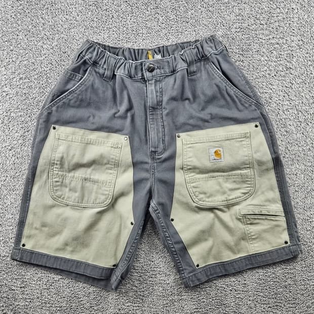 칼하트 밴딩 더블니 커스텀 워크 카펜터 반바지 ( 40" )/ 11490