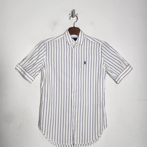 폴로 랄프로렌 스트라이프 반팔 셔츠
