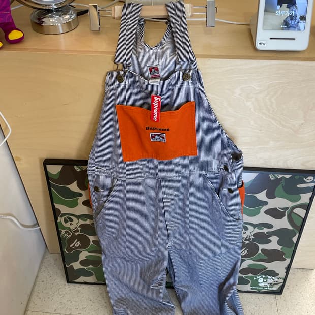 벤데이비스 X 슈프림 오버롤 (M) -new