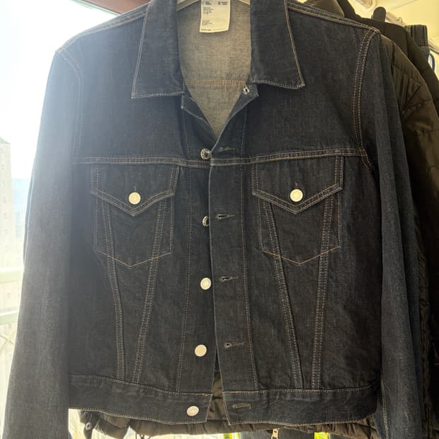 헬무트 랭 데님 자켓 L
