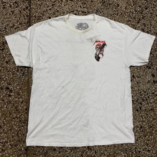 [XL] Powell Peralta X Metalica 반팔티