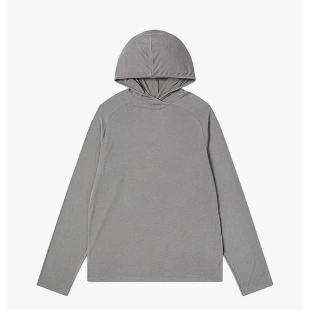 러드 후드 그레이 L