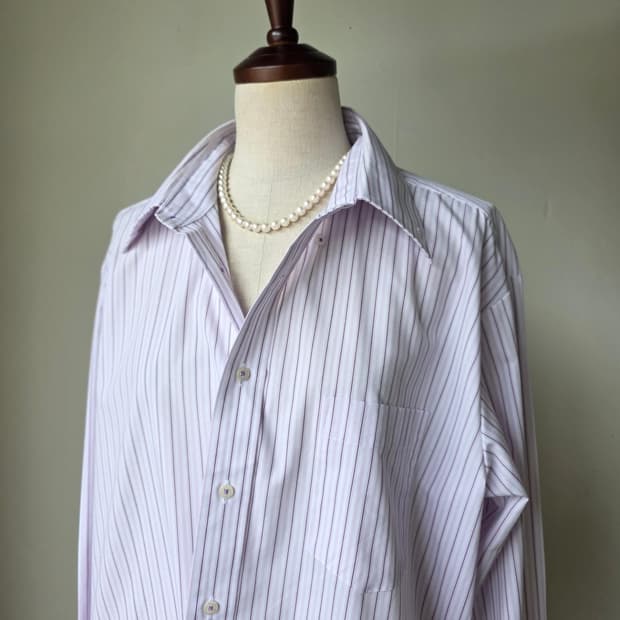 꾸레쥬 옴므 스트라이프 셔츠