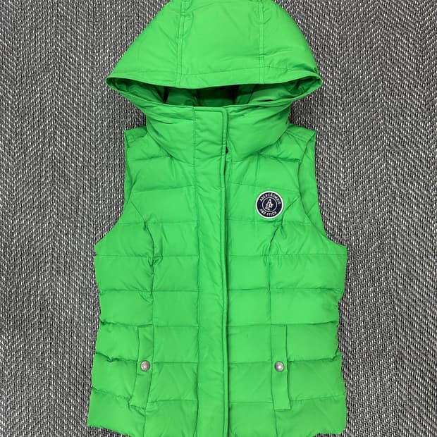 아베크롬비 조끼 패딩m