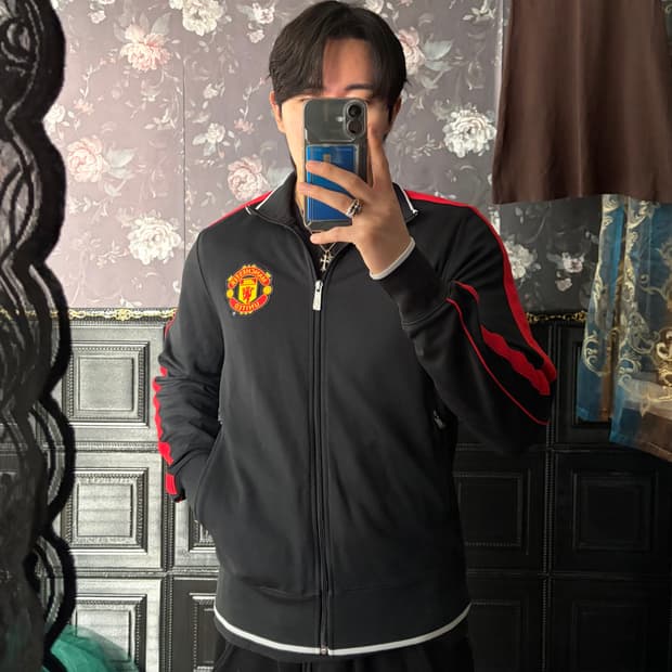 a135) 나이키 맨체스터유나이티드 져지 자켓