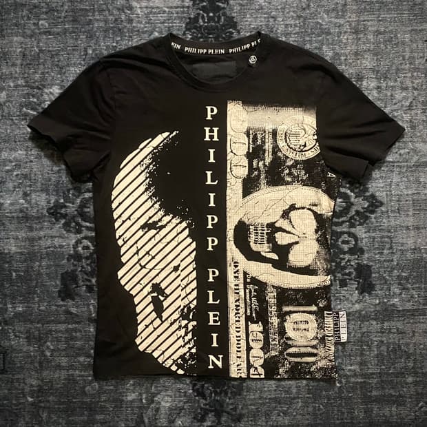 ‘Philipp Plein’ Skull Printing T-Shirt