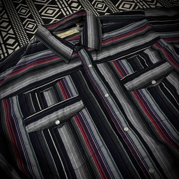  Bit & Bridle Western Stripe Shirt