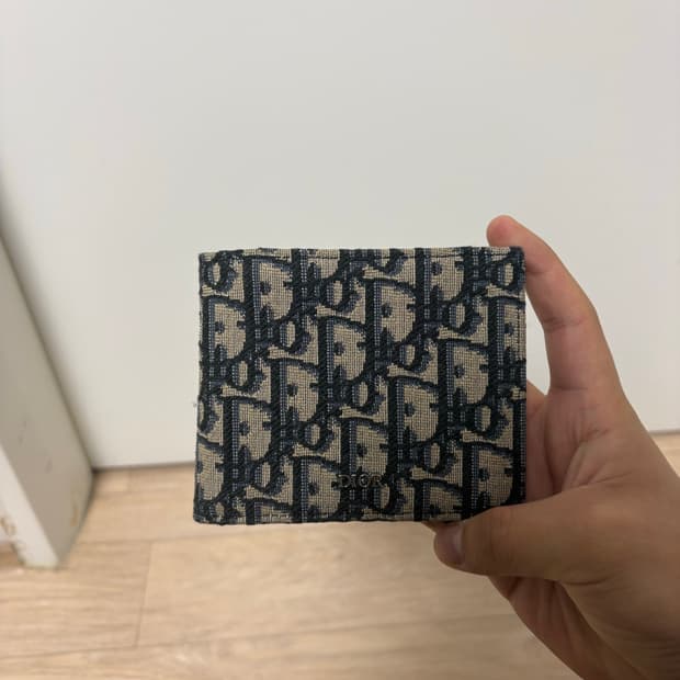 (새상품급, 정품) 디올 오블리크 반지갑